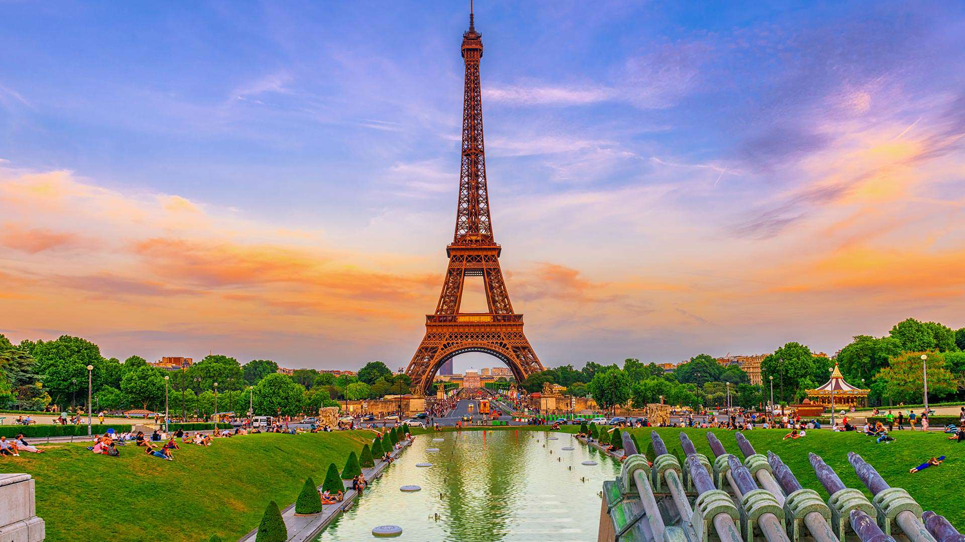 Paris Eiffeltower Stemning